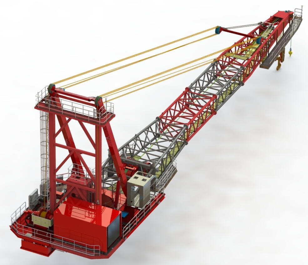 LLEC Crane render